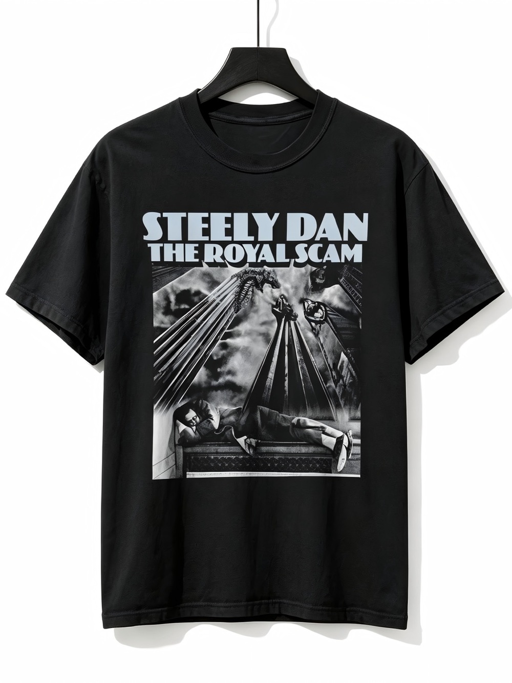 Steely Dan The Royal Scam Graphics Womens Mens T-shirt Unisex
